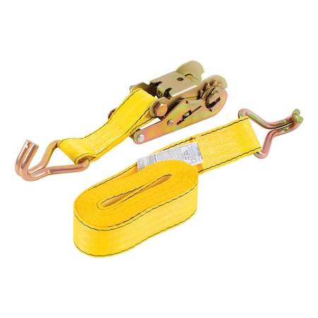 Keeper Keeper 1-3/4 in. W X 15 ft. L Black/Gray Tie Down w/Ratchet 1666 lb 1 pk 89519